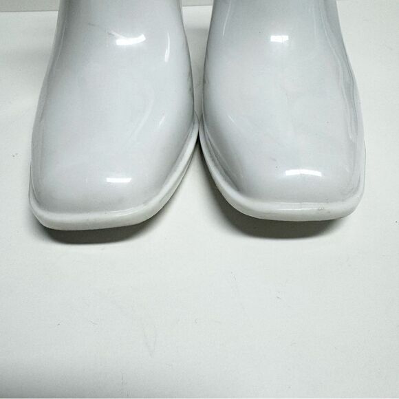 Jeffery Campbell Hurricane White Waterproof Bootie Boot Women’s Size 10 - Picture 3 of 8